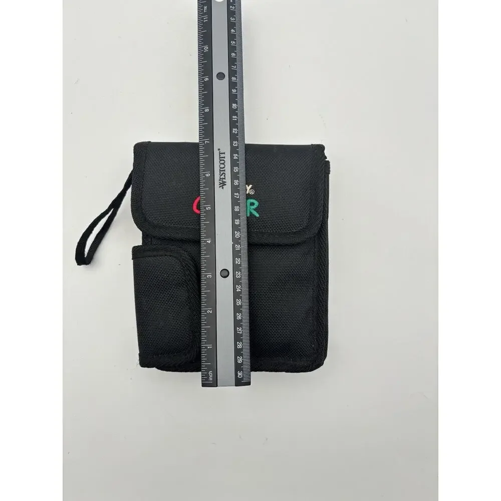 Vintage Official Nintendo GameBoy Color Black Carrying Travel Bag Case VG Cond